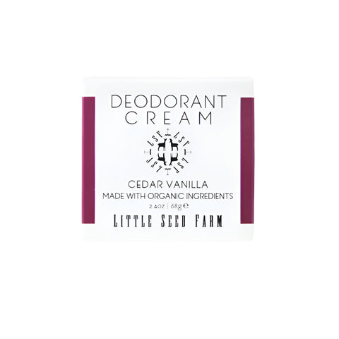 Little Seed Farm Deodorant Cream - Cedar Vanilla